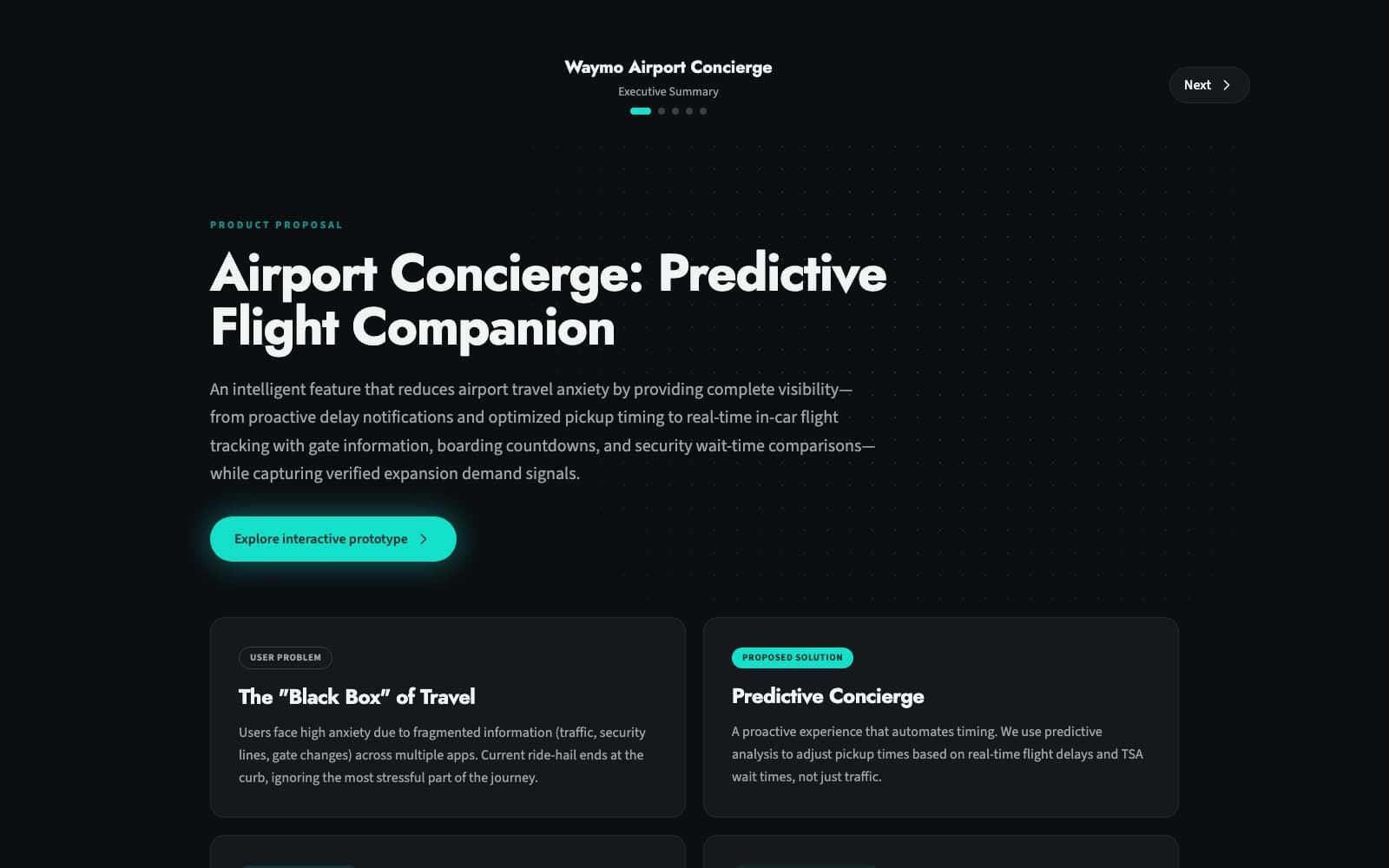 Waymo — Auto Airport Pickup — preview